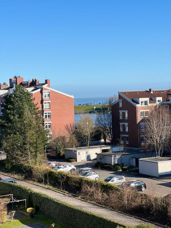 Ferienwohnung Moewenblick Wilhelmshaven Buitenkant foto