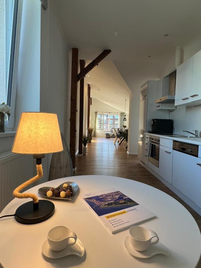 Ferienwohnung Moewenblick Wilhelmshaven Buitenkant foto
