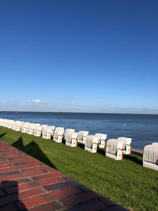 Ferienwohnung Moewenblick Wilhelmshaven Buitenkant foto